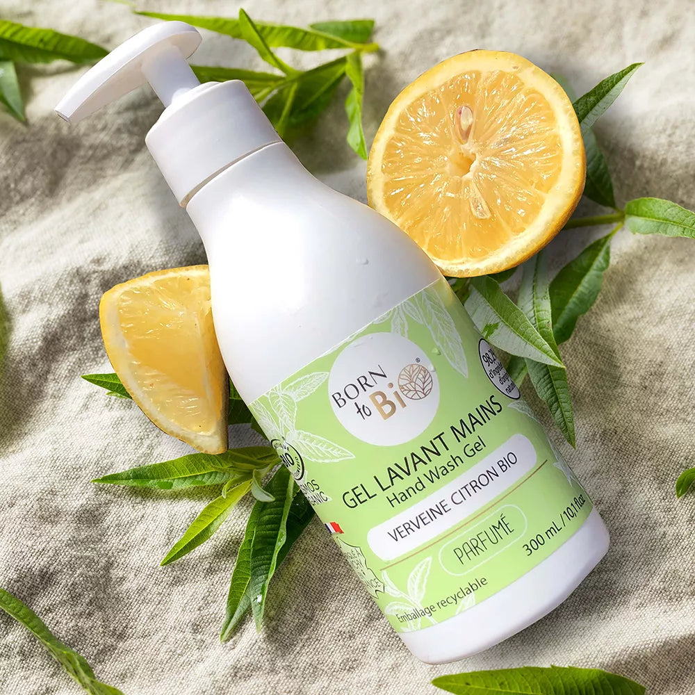 Gel lavant pour les mains Verveine Citron - Certifié Bio